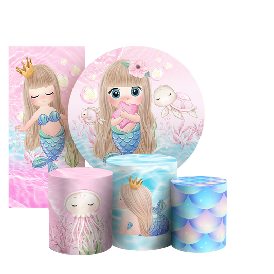 Arte Digital Painel de Festa - Fundo Do Mar 802880