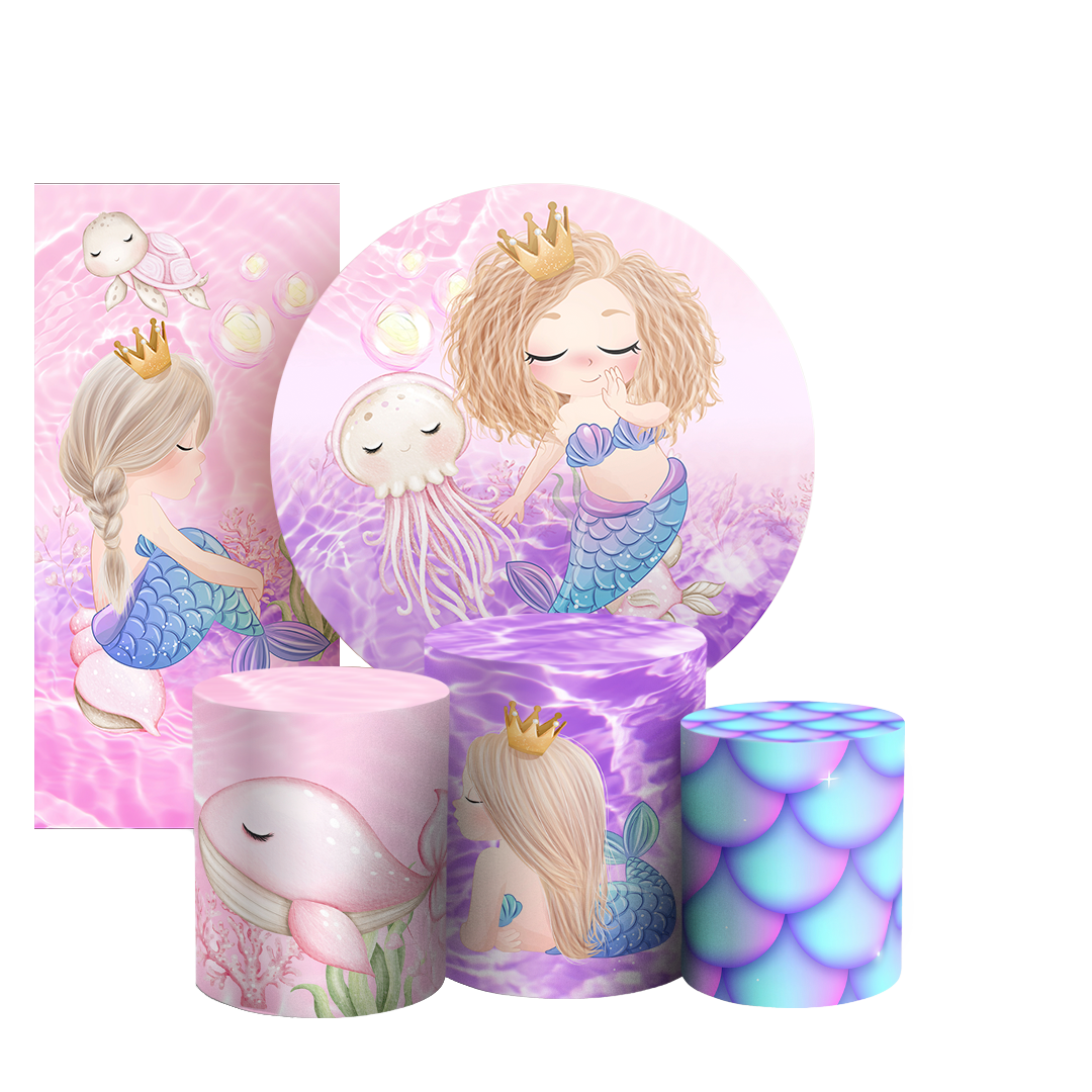 Arte Digital Painel de Festa - Fundo Do Mar 802881