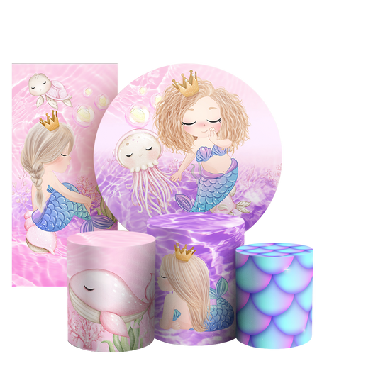 Arte Digital Painel de Festa - Fundo Do Mar 802881