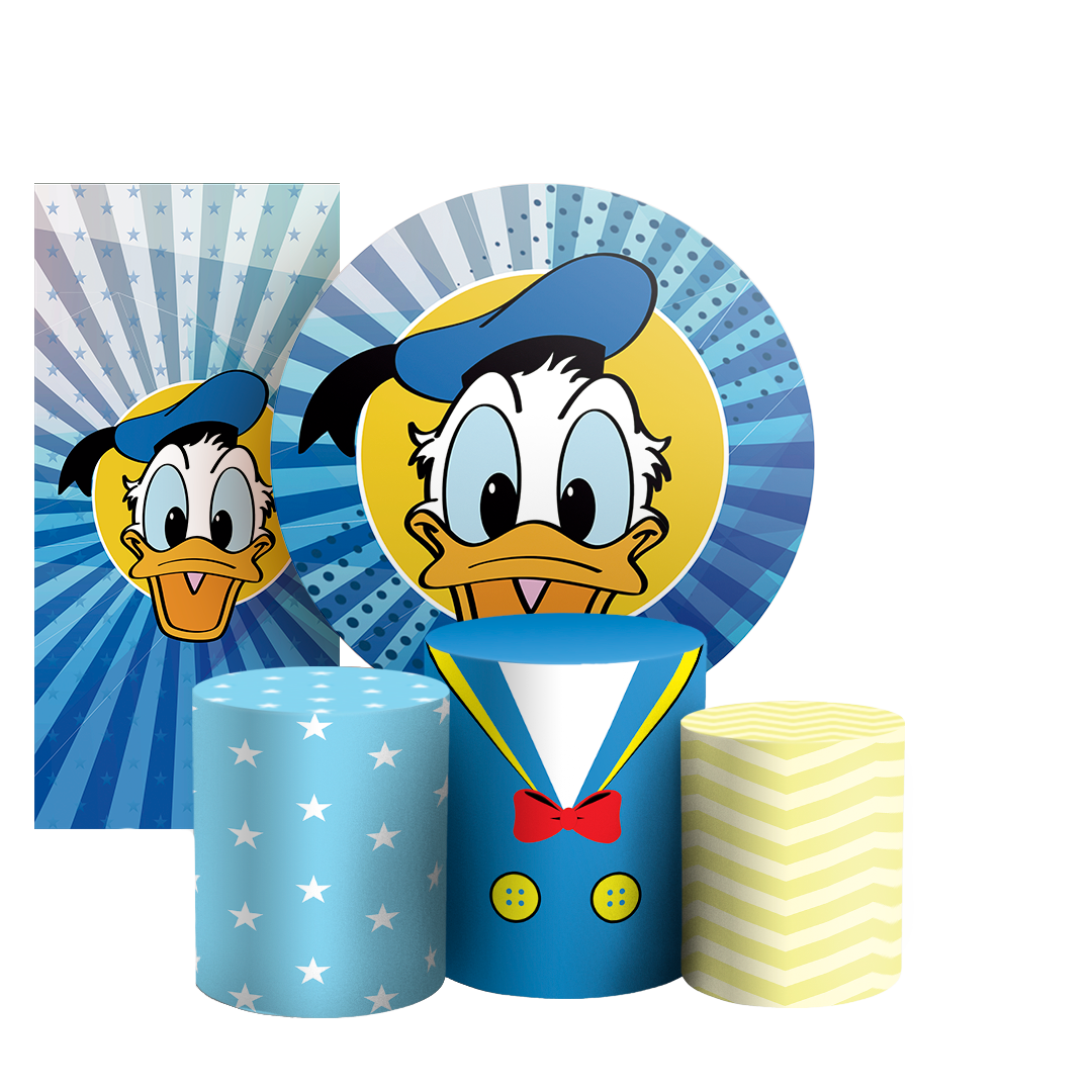 Arte Digital Painel de Festa - Pato Donald 802895