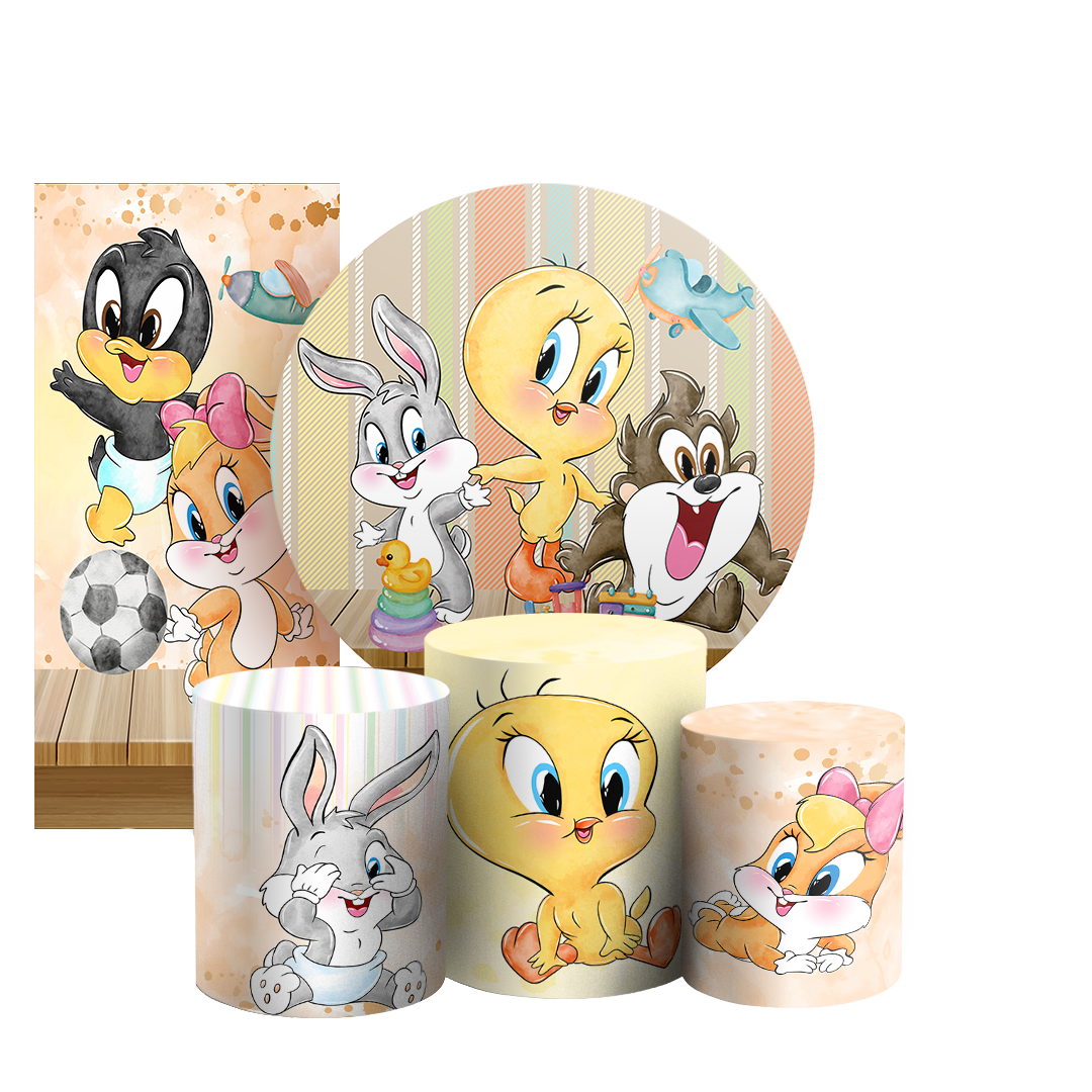 Arte Digital Painel de Festa - Looney Tunes 802935