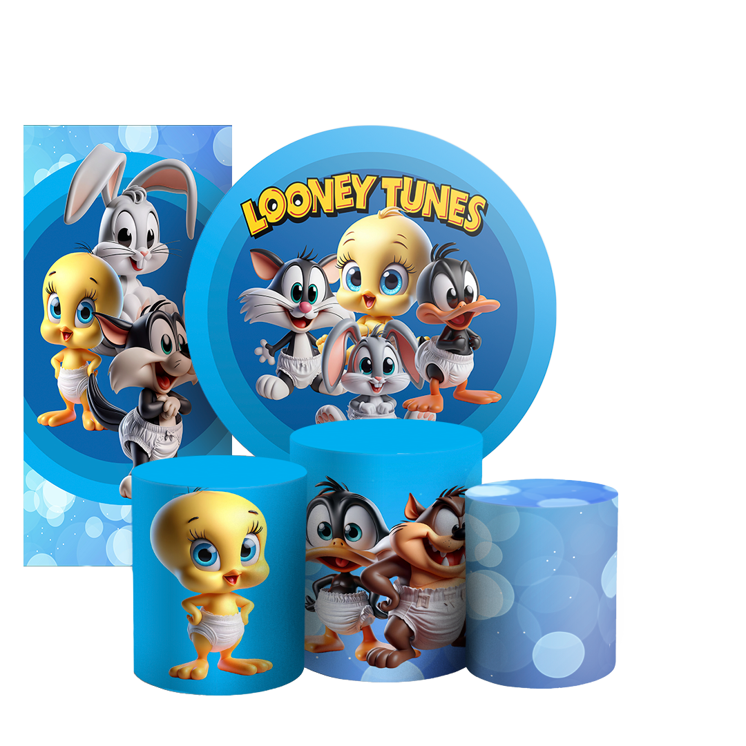 Arte Digital Painel de Festa - Looney Tunes 802937