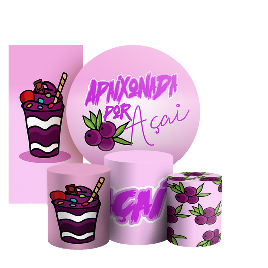 Arte Digital Painel de Festa - Acai 803038