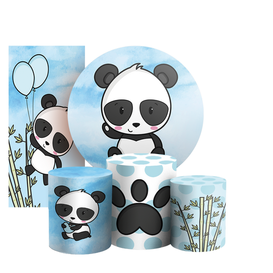 Arte Digital Painel de Festa - Panda 803093