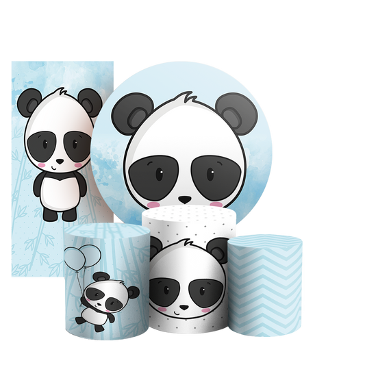 Arte Digital Painel de Festa - Panda 803094
