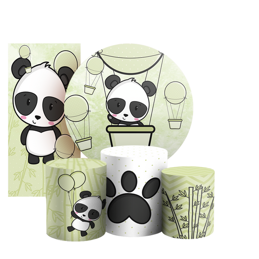 Arte Digital Painel de Festa - Panda 803097