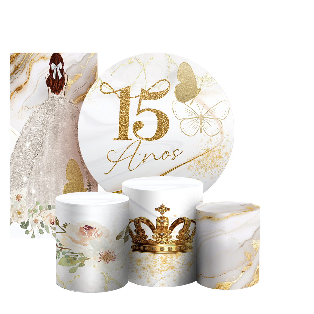 Arte Digital Painel de Festa - 15 Anos 803165