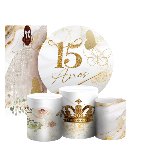 Arte Digital Painel de Festa - 15 Anos 803165