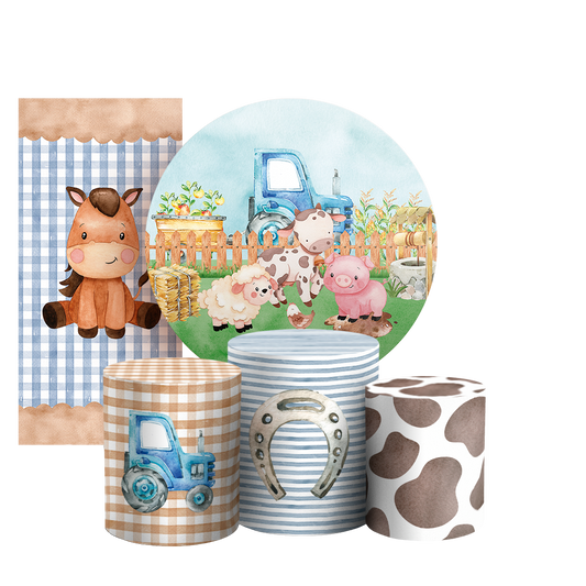 Arte Digital Painel de Festa - Fazendinha 803174