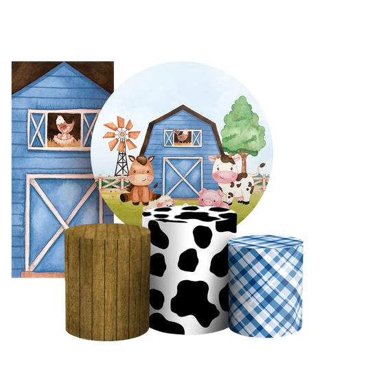 Arte Digital Painel de Festa - Fazendinha 803176