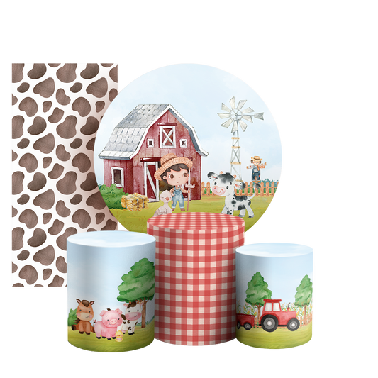 Arte Digital Painel de Festa - Fazendinha 803177