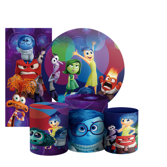 Arte Digital Painel de Festa - Divertida Mente 803187