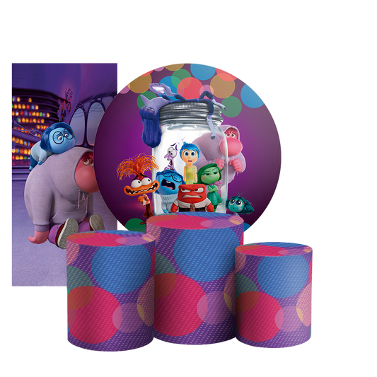 Arte Digital Painel de Festa - Divertida Mente 803189