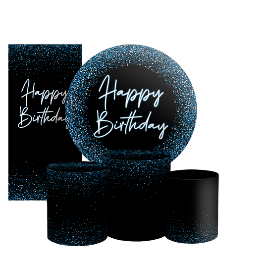 Arte Digital Painel de Festa - Happy Birthday 803215