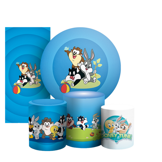 Arte Digital Painel de Festa - Looney Tunes Baby 803238