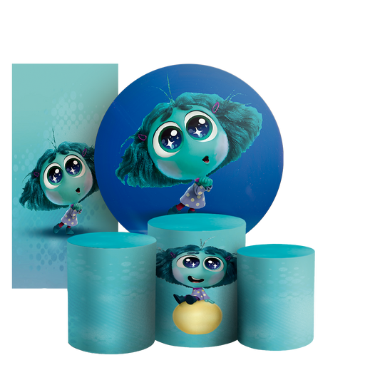 Arte Digital Painel de Festa - Inveja Divertida Mente  803240