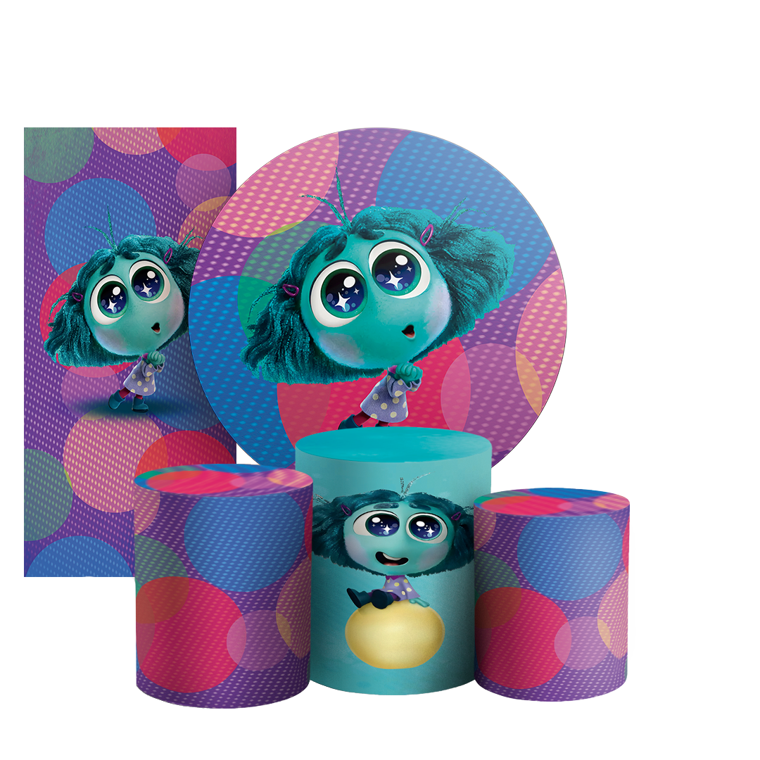 Arte Digital Painel de Festa - Inveja Divertida Mente  803241