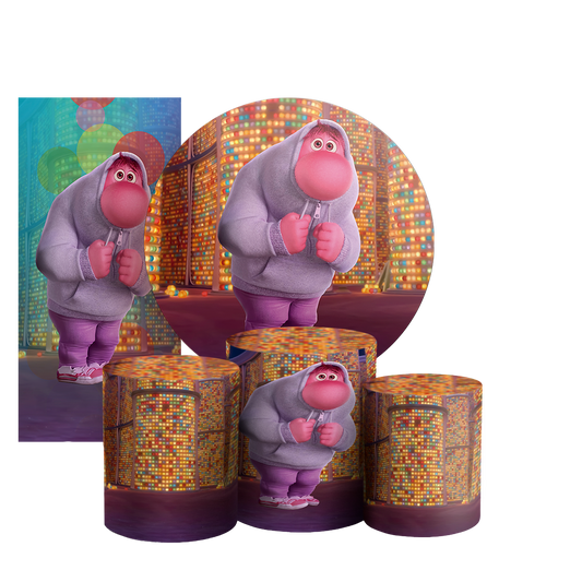 Arte Digital Painel de Festa - Vergonha Divertida Mente  803245