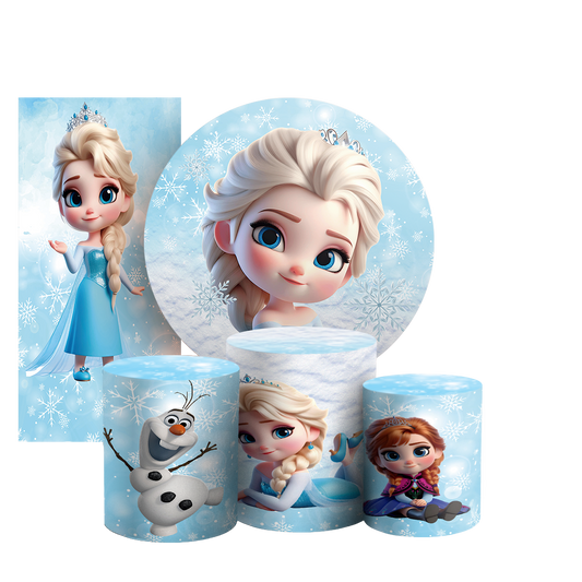 Arte Digital Painel de Festa - Frozen  803260