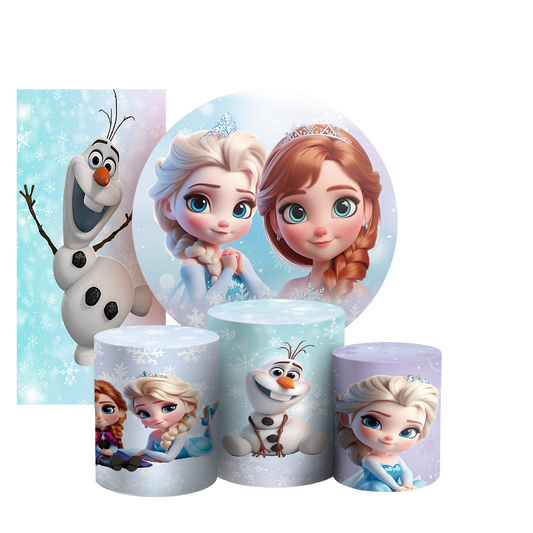 Arte Digital Painel de Festa - Frozen  803261