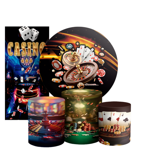 Arte Digital Painel de Festa - Casino 803309