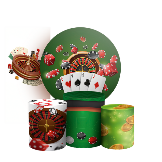 Arte Digital Painel de Festa - Cassino 803324