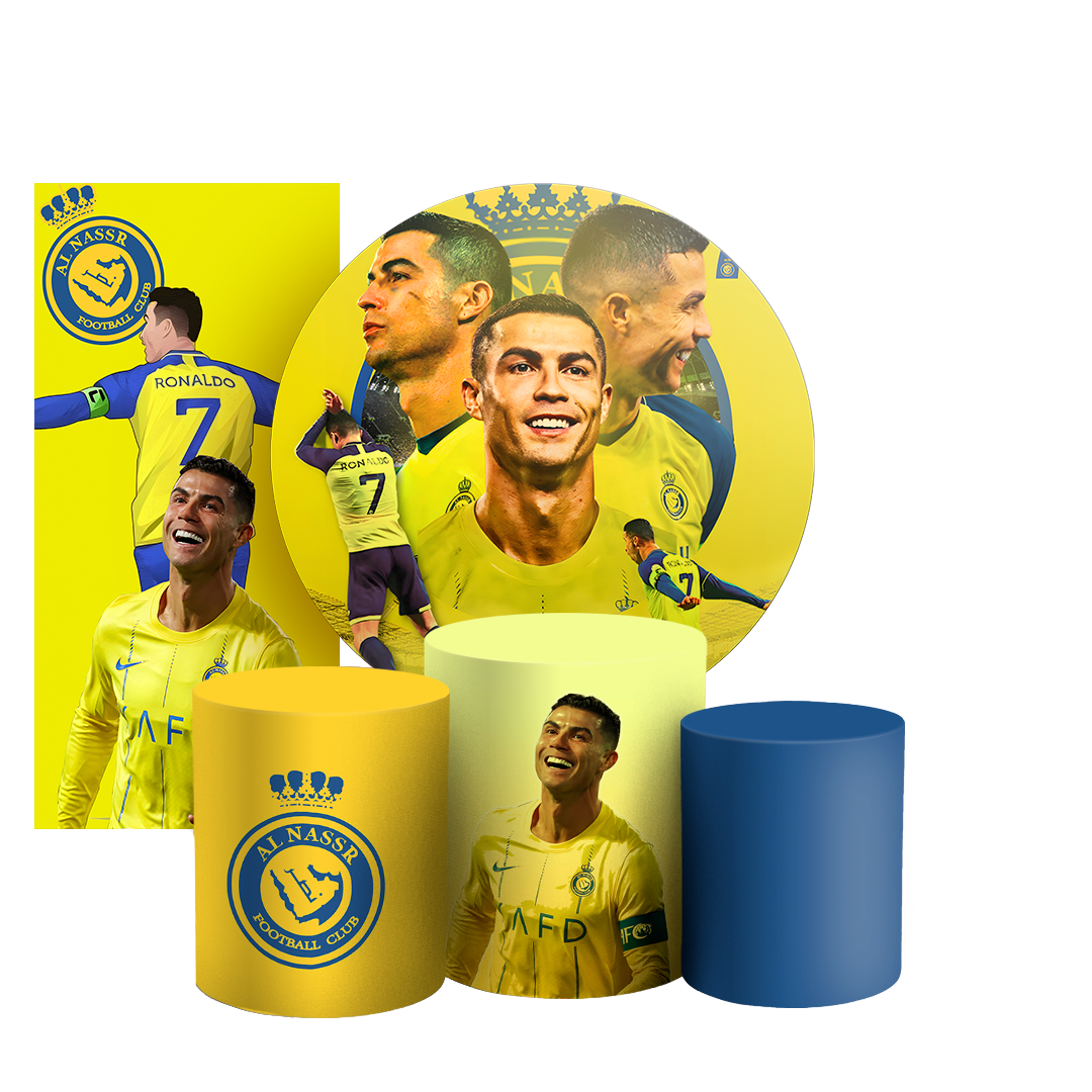 Arte Digital Painel de Festa - CR7 Cristiano Ronaldo 803343