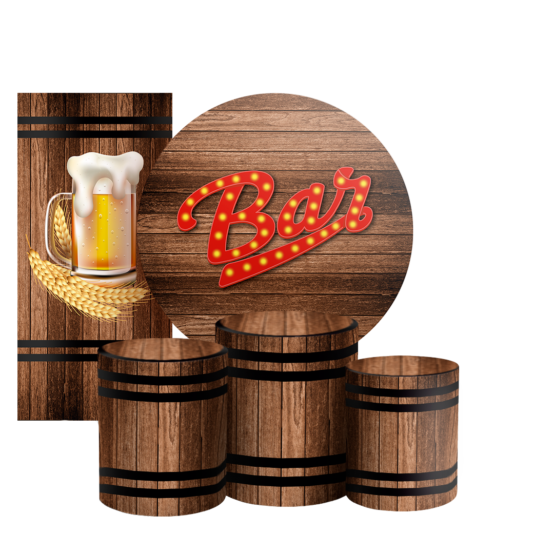 Arte Digital Painel de Festa - Boteco Bar 803358