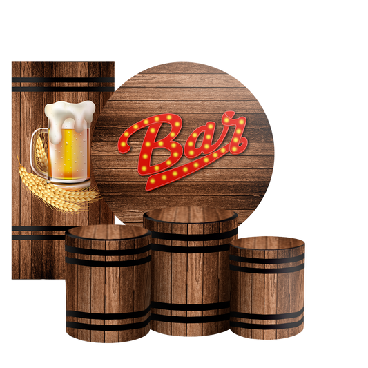 Arte Digital Painel de Festa - Boteco Bar 803358