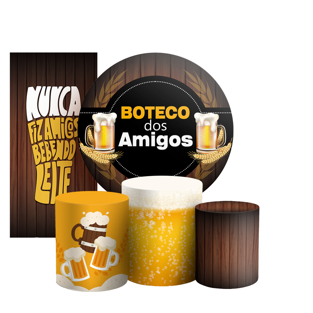 Arte Digital Painel de Festa - Boteco Bar 803359