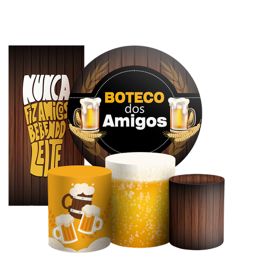 Arte Digital Painel de Festa - Boteco Bar 803359