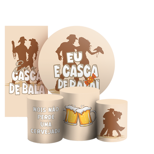 Arte Digital Painel de Festa - Casca De Bala 803367