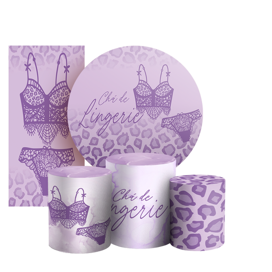 Arte Digital Painel de Festa - Cha De Lingerie 803368