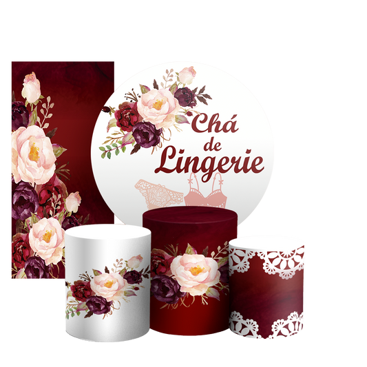 Arte Digital Painel de Festa - Cha De Lingerie 803369