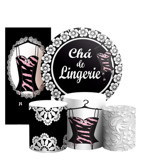 Arte Digital Painel de Festa - Cha De Lingerie 803370