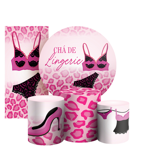 Arte Digital Painel de Festa - Cha De Lingerie 803372