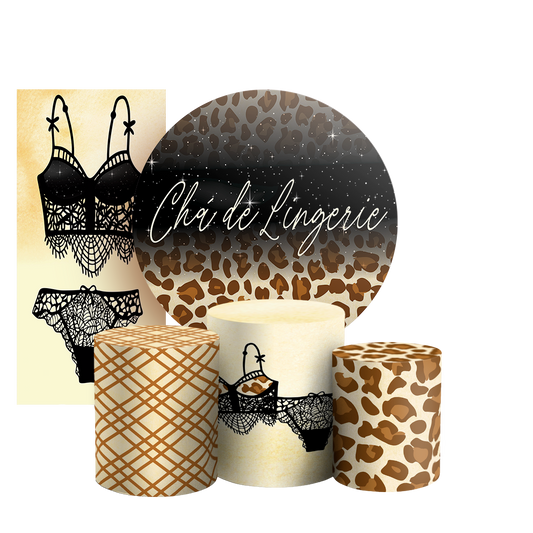 Arte Digital Painel de Festa - Cha De Lingerie 803374