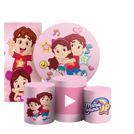 Arte Digital Painel de Festa - Maria Clara Jp 803405