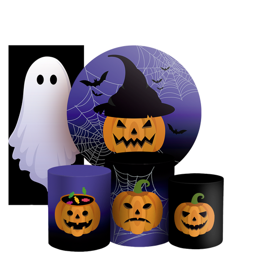 Arte Digital Painel de Festa - Dia das Bruxas Halloween 803429