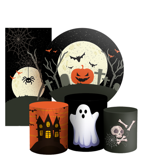 Arte Digital Painel de Festa - Dia das Bruxas Halloween 803430