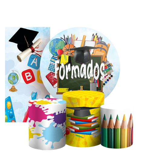 Arte Digital Painel de Festa - Formatura 803496