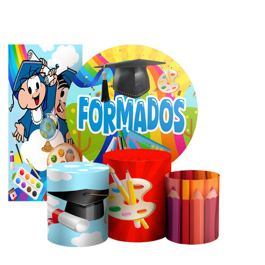 Arte Digital Painel de Festa - Formatura 803497