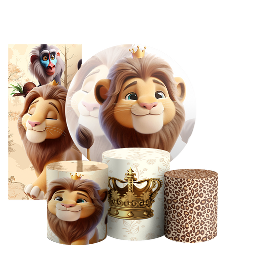 Arte Digital Painel de Festa - Rei Leao 803503