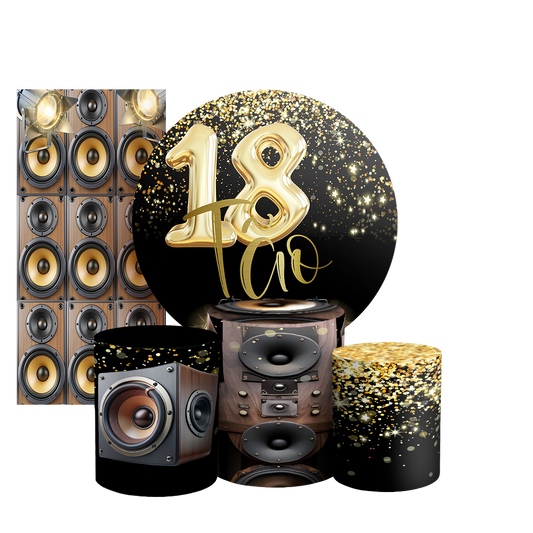 Arte Digital Painel de Festa - 18 Anos 803515