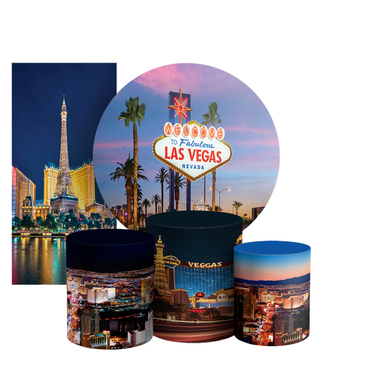 Arte Digital Painel de Festa - Las Vegas 803520