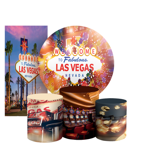 Arte Digital Painel de Festa - Las Vegas 803521