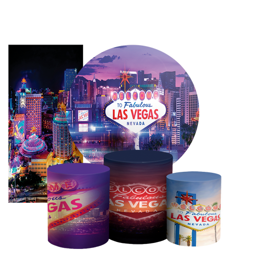 Arte Digital Painel de Festa - Las Vegas 803523