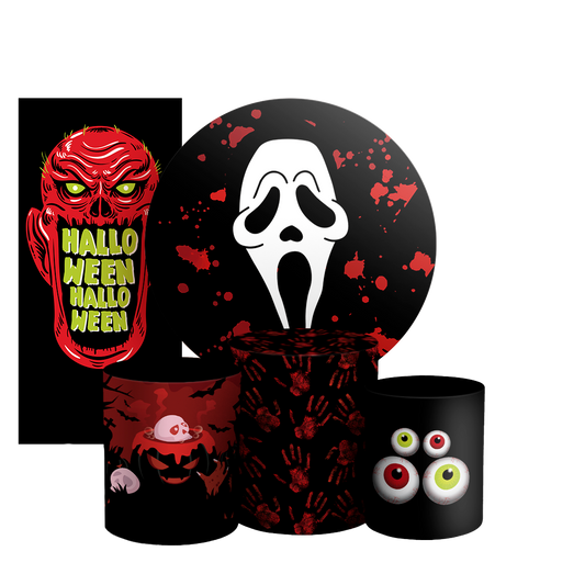 Arte Digital Painel de Festa - Dia das Bruxas Halloween 803534