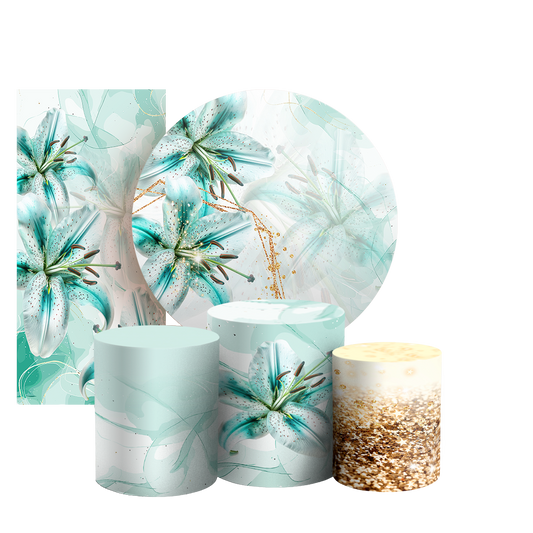 Arte Digital Painel de Festa - Floral 803564