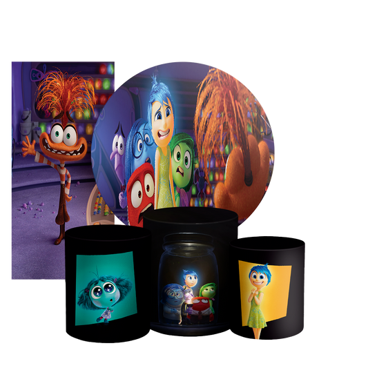 Arte Digital Painel de Festa - Divertida Mente 803574